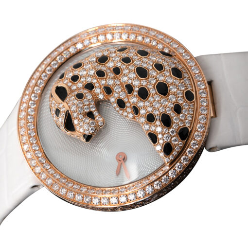 Cartier HPI00762 Panthere Divine Rose Gold Diamond Ladies Watch - Image 8