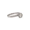 18k White Gold Verragio Engagement Ring 1.19ctw Round GIA Diamond