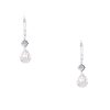 Gabriel & Co. 14k White Gold 0.99ctw Natural Diamonds Dangle Earrings - Image 4