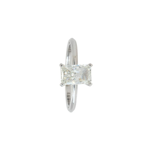 Tacori 18k White Gold GIA Certified 1.01ct Radiant Cut Natural Diamond - Image 12
