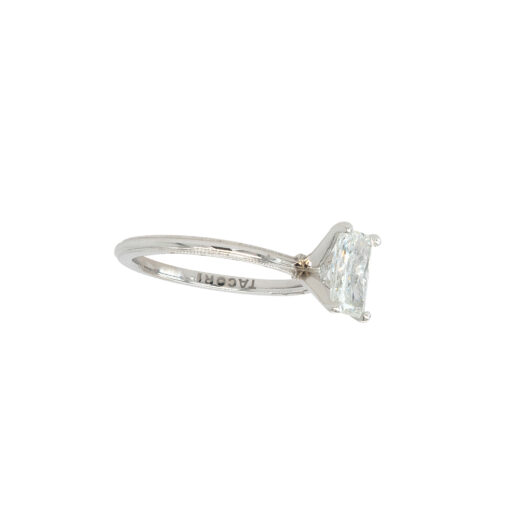 Tacori 18k White Gold GIA Certified 1.01ct Radiant Cut Natural Diamond - Image 6