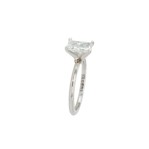 Tacori 18k White Gold GIA Certified 1.01ct Radiant Cut Natural Diamond - Image 13