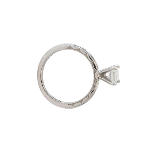 Tacori 18k White Gold GIA Certified 1.01ct Radiant Cut Natural Diamond - Image 9