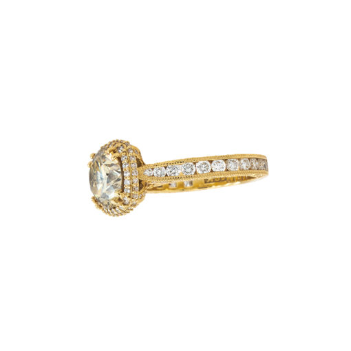 Tacori 18k Yellow Gold 2.36ct Round Brilliant Diamond Engagement Ring - Image 7