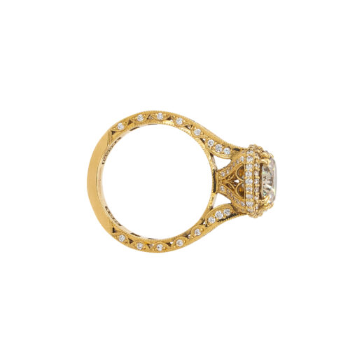 Tacori 18k Yellow Gold 2.36ct Round Brilliant Diamond Engagement Ring - Image 12