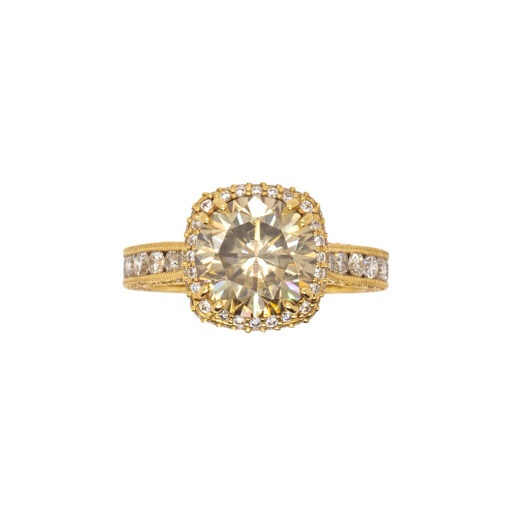Tacori 18k Yellow Gold 2.36ct Round Brilliant Diamond Engagement Ring - Image 8