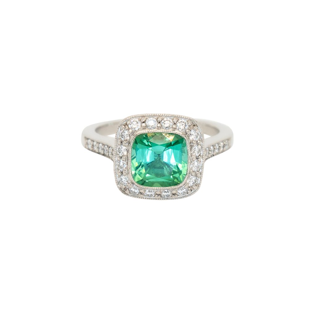 Tiffany Gemstone Diamond Ring