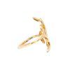 Gabriel & Co. 14k Yellow Gold Olive Leaf Bypass Ring - Image 5