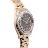 Rolex 81285 18k Pearlmaster Rose Gold and Chocolate Diamond Ladies Watch - Image 3
