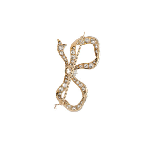 Tiffany Diamond Bow Brooch