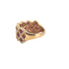 Ruby Criss Cross Ring