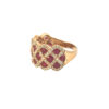 Ruby Criss Cross Ring