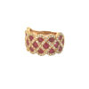 Ruby Criss Cross Ring