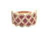 Ruby Criss Cross Ring