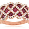 Ruby Criss Cross Ring