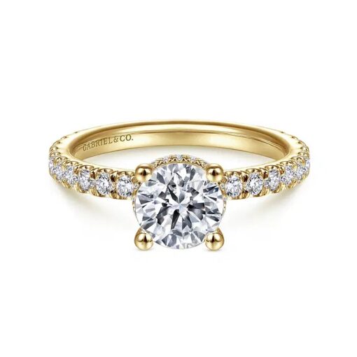 14K Yellow Gold 1.54ctw Solitaire Engagement Ring - Image 6