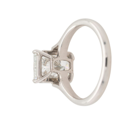 Platinum Ring 3.20ct GIA-Certified Radiant Brilliant-Cut Diamond - Image 8