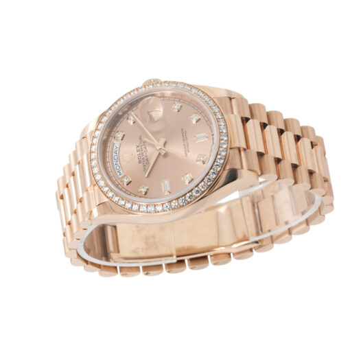 Rolex 128345RBR Day-Date 36mm All Factory Diamond Dial and Bezel Watch - Image 6