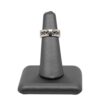 14k White Gold Vintage Ring Set with Natural Diamonds - Image 12