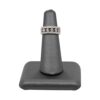 14k White Gold Vintage Ring Set with Natural Diamonds - Image 11