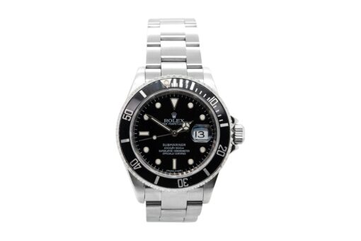 Rolex 16610T Submariner Black Dial and Black Bezel Tritium Dial Watch