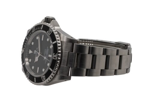 Vintage Rolex Submariner 5513 Stainless Steel Black Dial Watch - Image 5