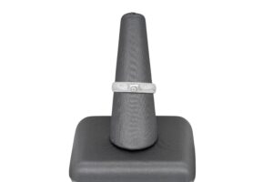 14k White Gold 0.20ctw Diamond Wedding Band