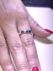 14k White Gold 0.20ctw Diamond Wedding Band