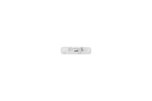 14k White Gold 0.20ctw Diamond Wedding Band