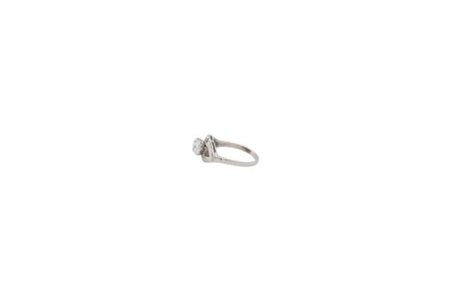 14k White Gold Two Stone Ring 1.25ctw of Natural Diamonds - Image 4