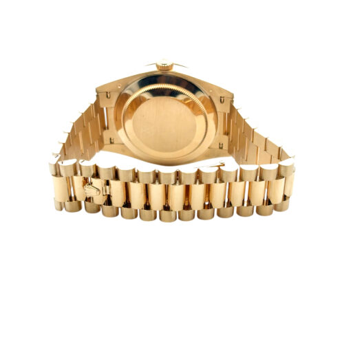Rolex Day-Date 228398TRU Yellow Gold Roman Dial Ruby Bezel - Image 16