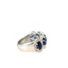 3.11ctw Sapphire Diamond Ring