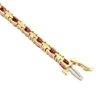 6.72ctw Ruby Diamond Bracelet