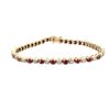 5.98ctw Diamond Ruby Bracelet