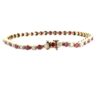 5.98ctw Diamond Ruby Bracelet