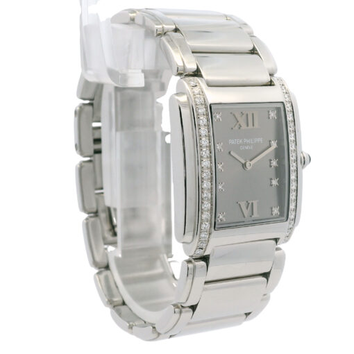 Patek Philippe 4910/10A Twenty-4 Stainless Steel Gray Dial Diamond Ladies Watch - Image 15