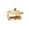 Large Citrine Gemstone Pendant