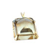 Large Citrine Gemstone Pendant