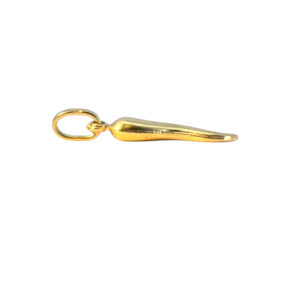 Italian Horn Gold Pendant