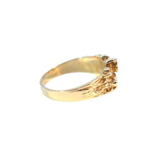 14k Gold Nugget Ring