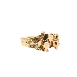 14k Gold Nugget Ring