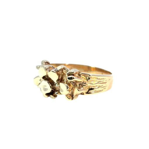 14k Gold Nugget Ring