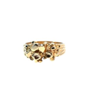 14k Gold Nugget Ring