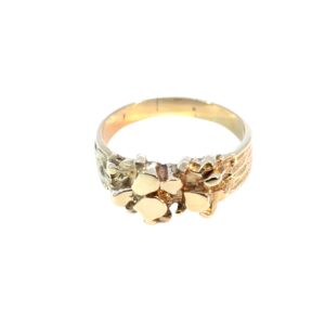 14k Gold Nugget Ring