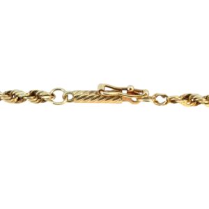 Cross Pendant Rope Necklace