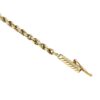 Cross Pendant Rope Necklace