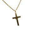 Cross Pendant Rope Necklace