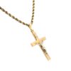 Cross Pendant Rope Necklace