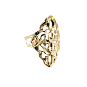 14k Gold Filigree Ring