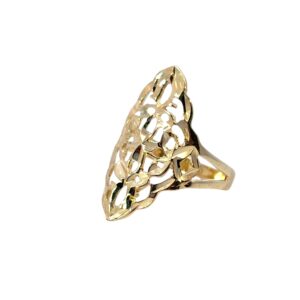 14k Gold Filigree Ring